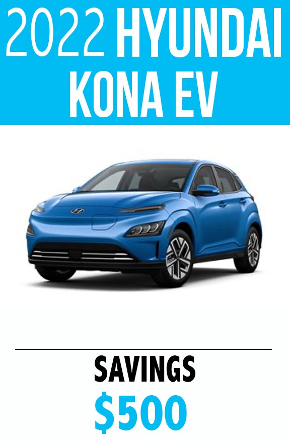 2022 Hyundai Kona EV Savings Deal