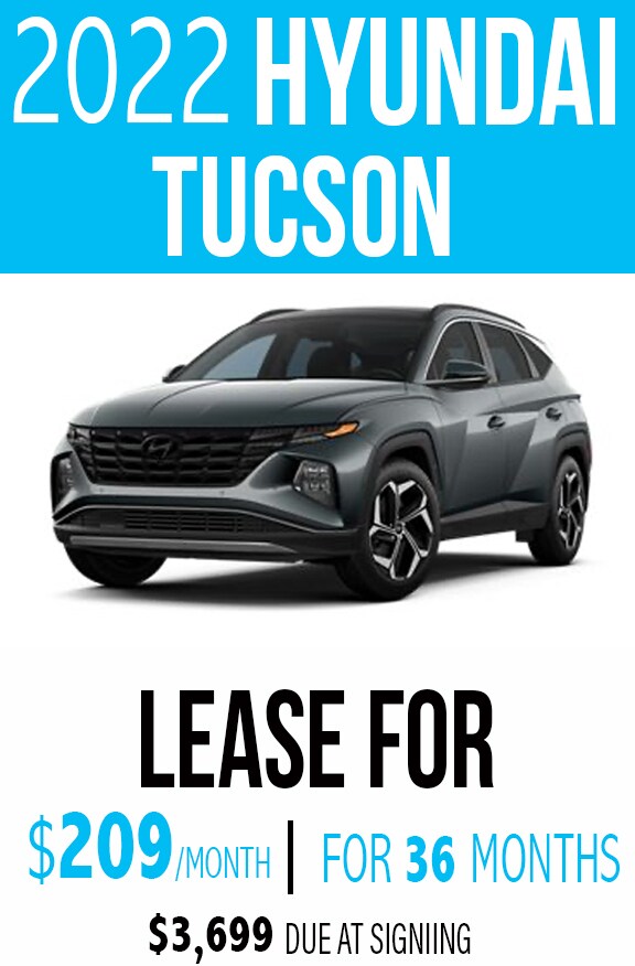 2022 Hyundai Tucson Lease Deal