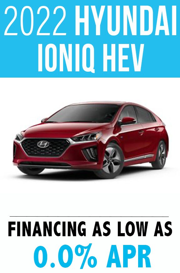 2022 Hyundai Ioniq Hybrid Finance Deal