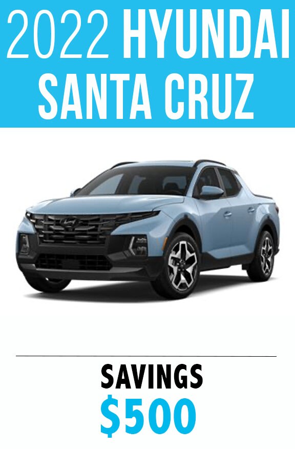 2022 Hyundai Santa Cruz Savings Deal
