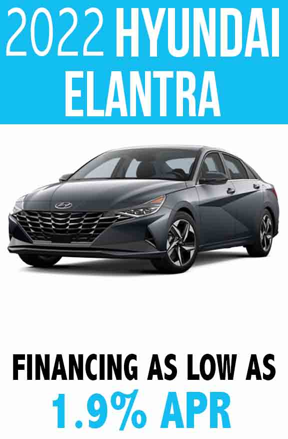 2022 Hyundai Elantra Finance Deal