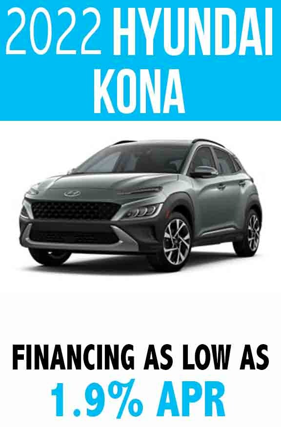 2022 Hyundai Kona Finance Deal