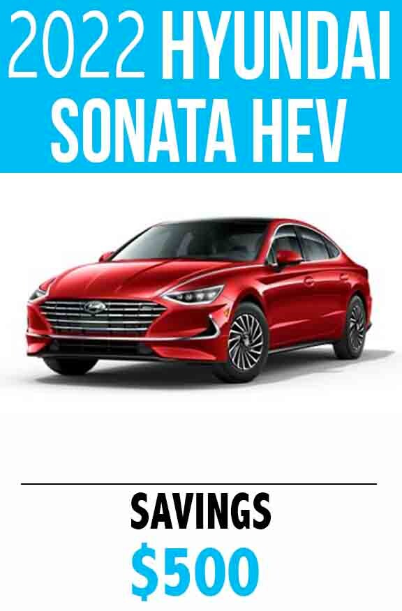 2022 Hyundai Sonata Hybrid Savings Deal