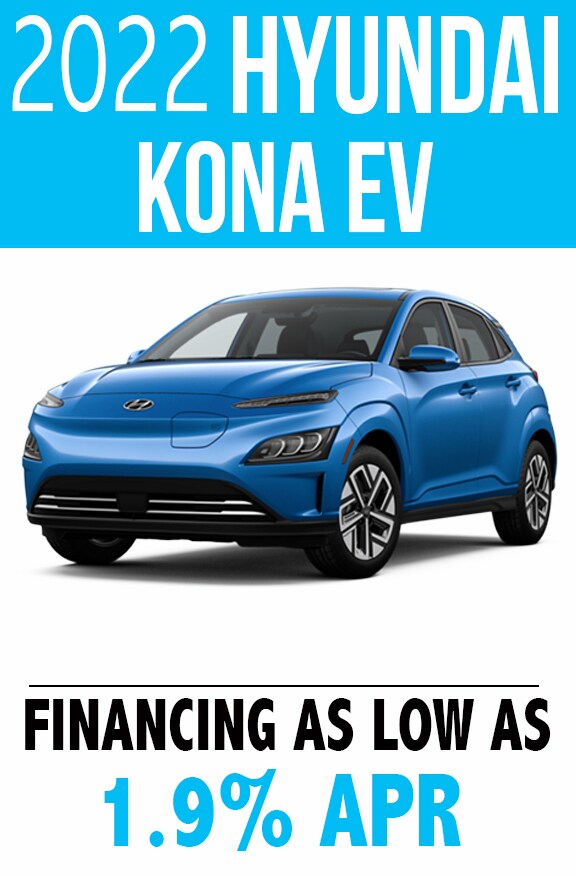 2022 Hyundai Kona EV Finance Deal