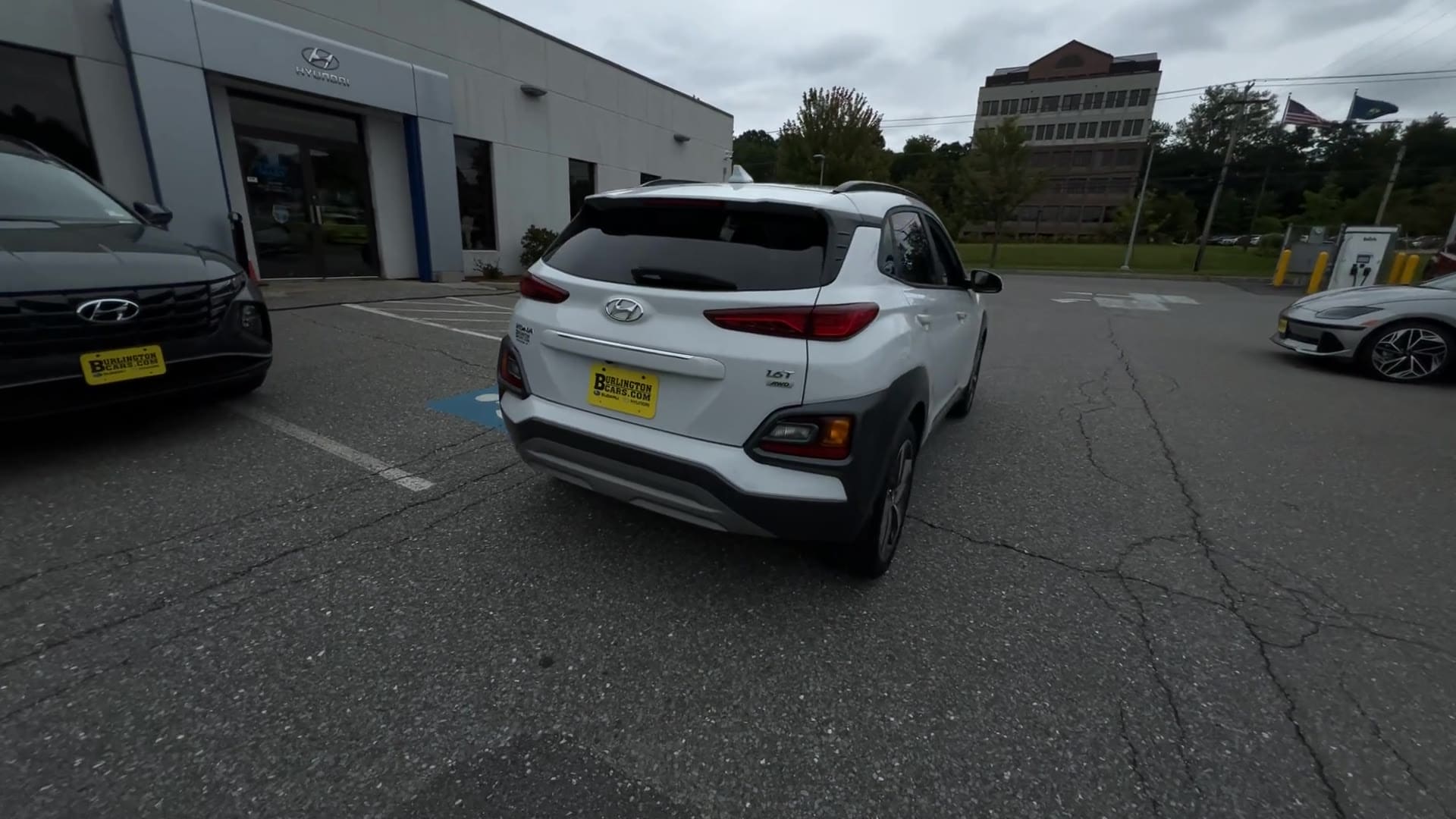 Certified 2021 Hyundai Kona Limited with VIN KM8K3CA51MU670548 for sale in Burlington, VT