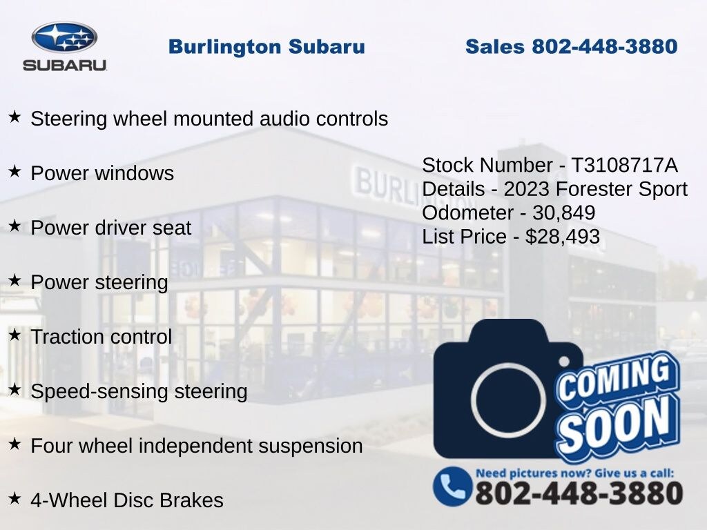 Used 2023 Subaru Forester Sport SUV