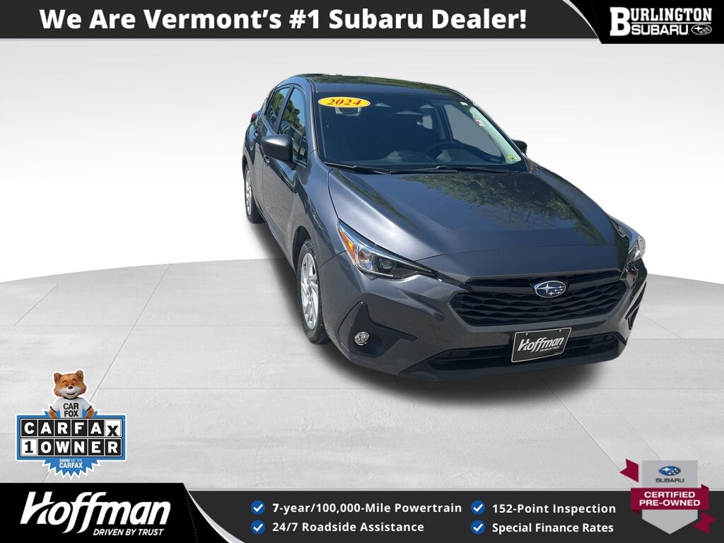 Certified 2024 Subaru Impreza Base 5-Door