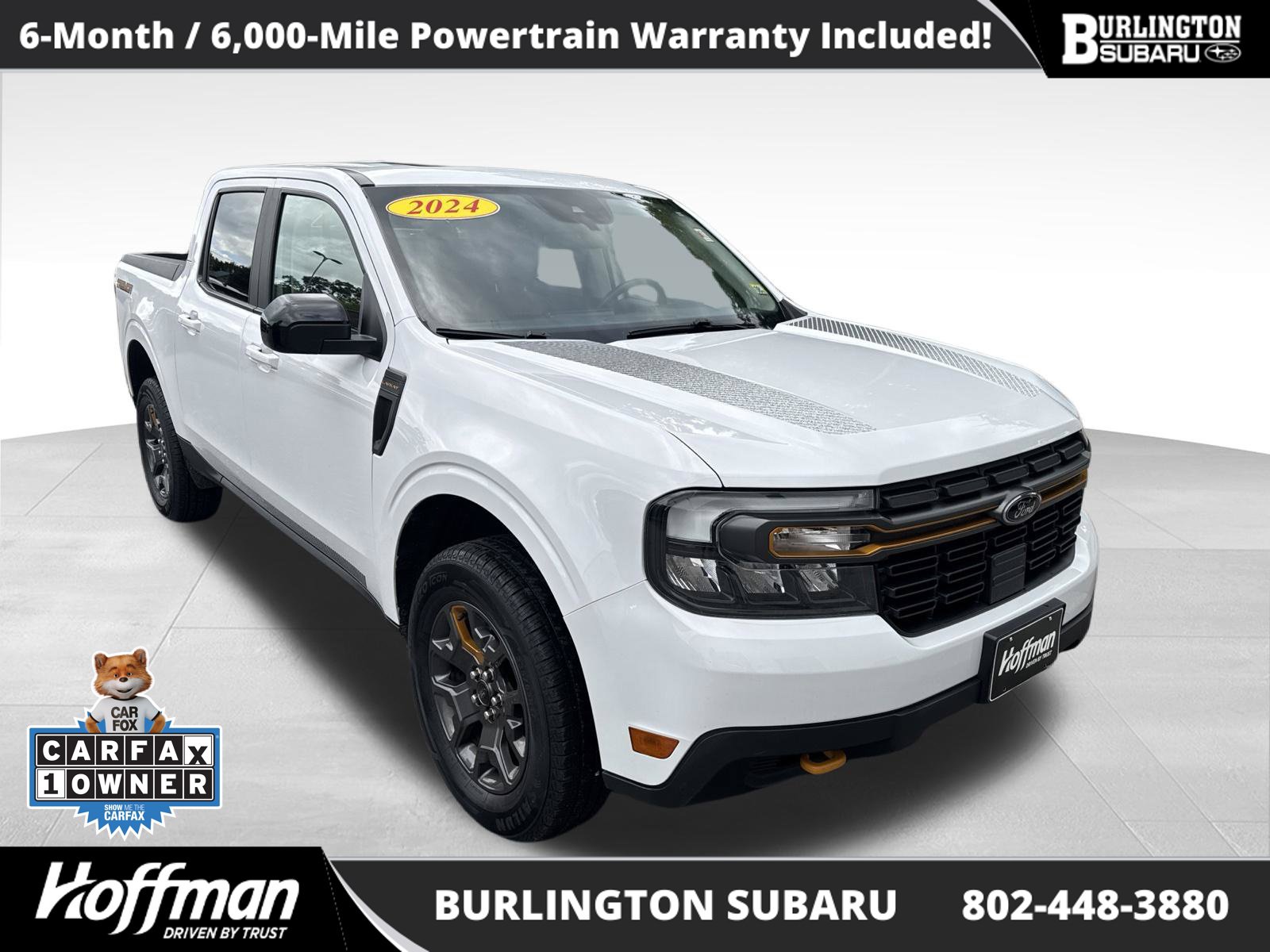 Used 2024 Ford Maverick Lariat Advanced Truck SuperCrew 3FTTW8R94RRB35331 in Watertown, CT