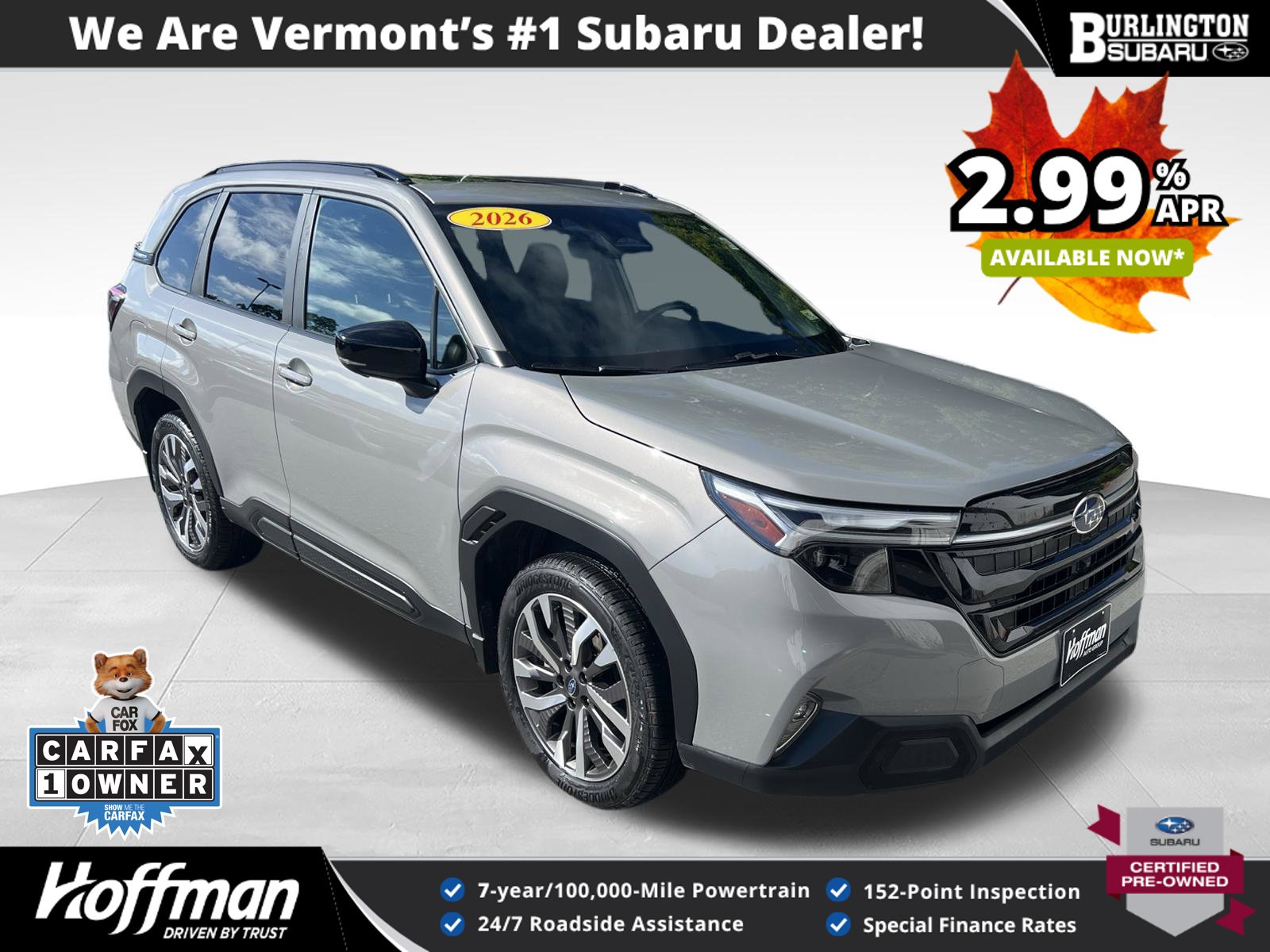 Used 2026 Subaru Forester Touring SUV 4S4SLDT65T3016460 in Watertown, CT