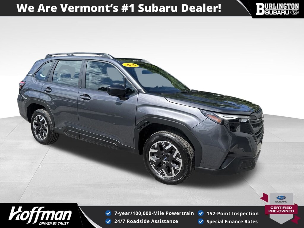 Certified 2026 Subaru Forester Standard Model SUV
