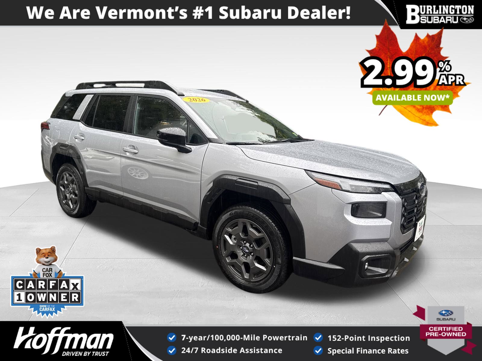 Used 2026 Subaru Outback Premium SUV JF2BUPAD9TY467156 in Watertown, CT
