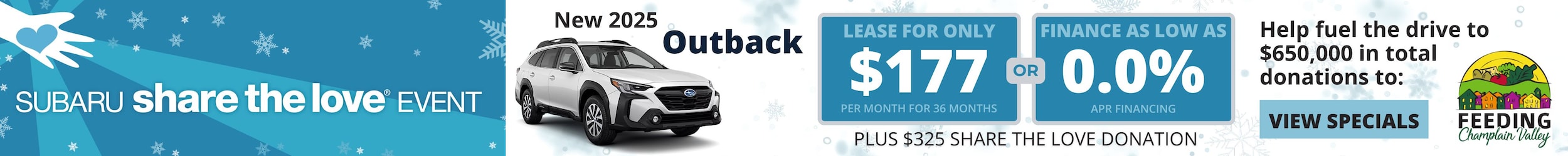 The Subaru Share the Love Event