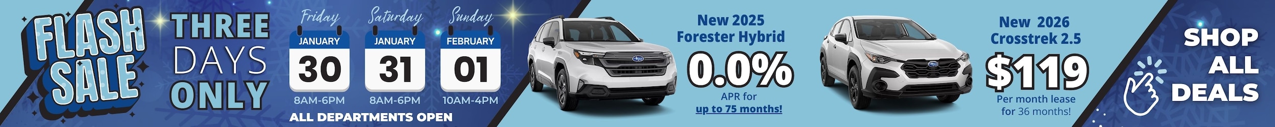 Burlington Subaru's Subaru Summer Sales Event