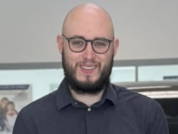 Staff member Caleb Fox from 7b8d630dc5ce