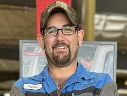 Staff member Dylan O from 8c53438f70cd