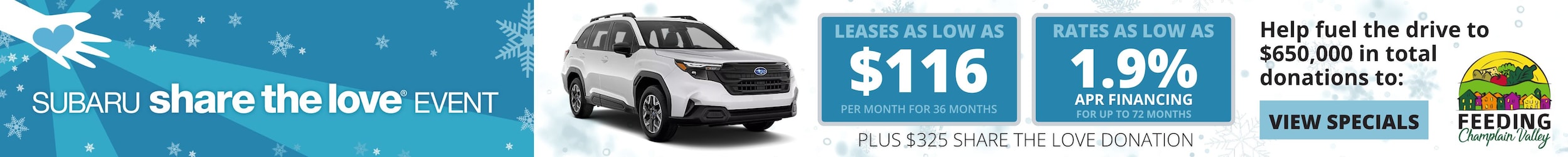 The Subaru Share the Love Event