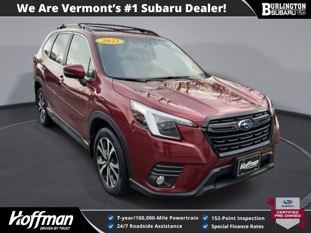 Certified 2022 Subaru Forester Limited SUV