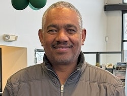 Staff member Ibrahim Mohamed from a6cd25e0a23f