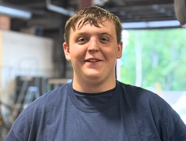 Staff member Landon C. from 8c53438f70cd