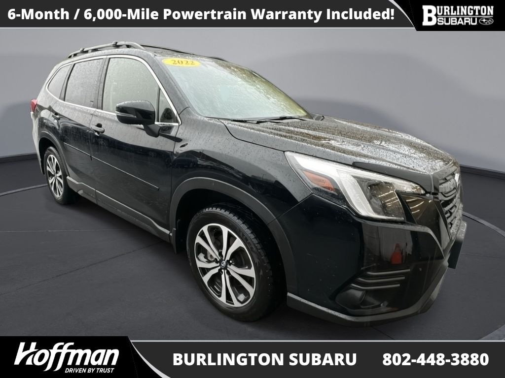 Certified 2022 Subaru Forester Limited SUV
