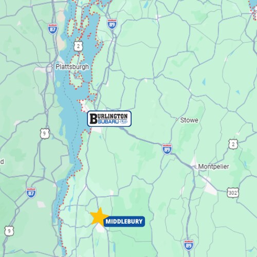 Subaru dealer serving Middlebury and Vergennes Vermont