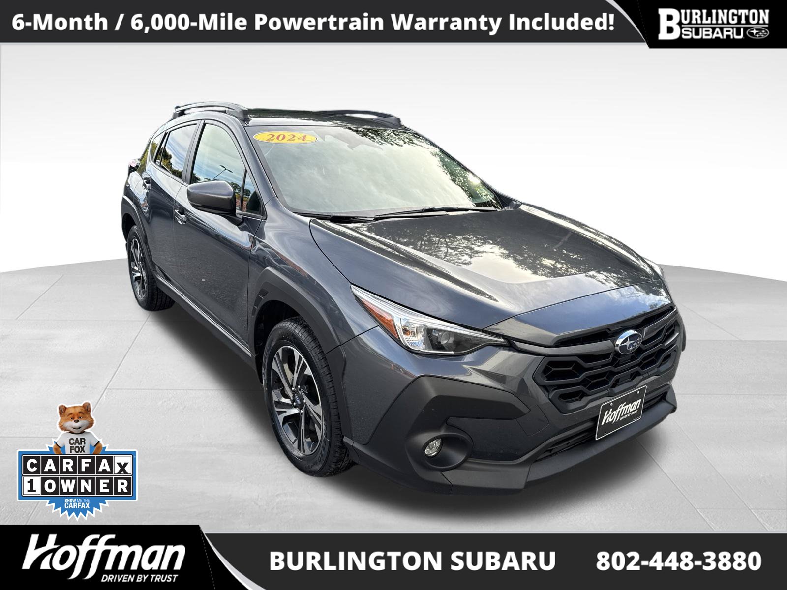 Used 2024 Subaru Crosstrek Premium SUV JF2GUADC5R8314935 in Watertown, CT