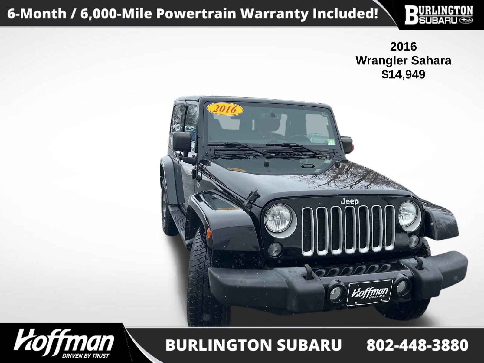 2016 Jeep Wrangler Sahara