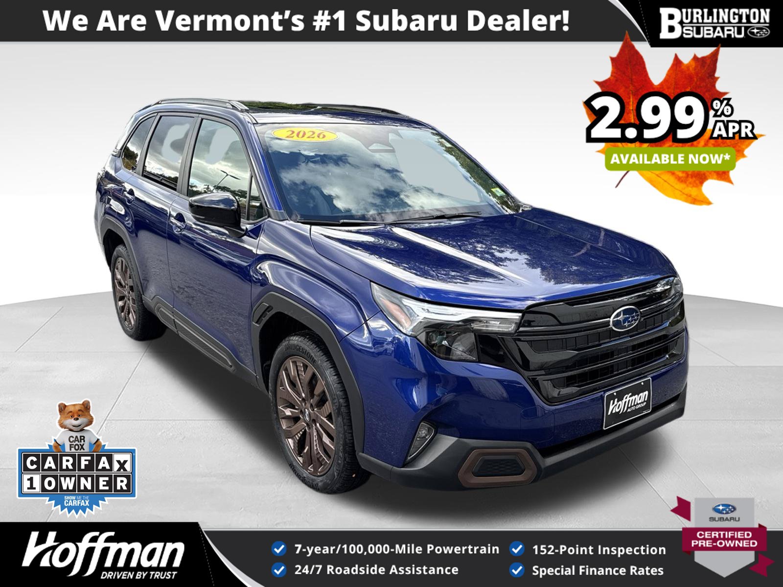 Used 2026 Subaru Forester Sport SUV 4S4SLDH61T3035211 in Watertown, CT