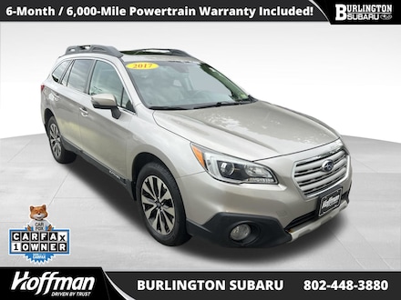 2017 Subaru Outback 3.6R Limited with SUV