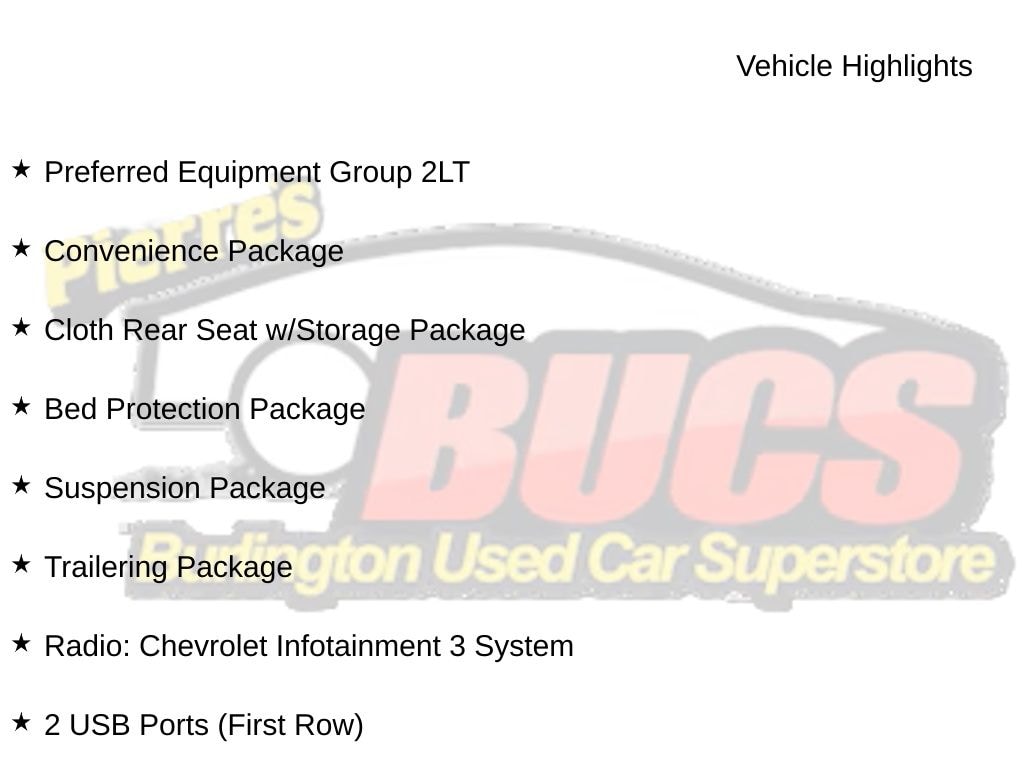 Used 2020 Chevrolet Silverado 1500 LT Trail Boss Truck