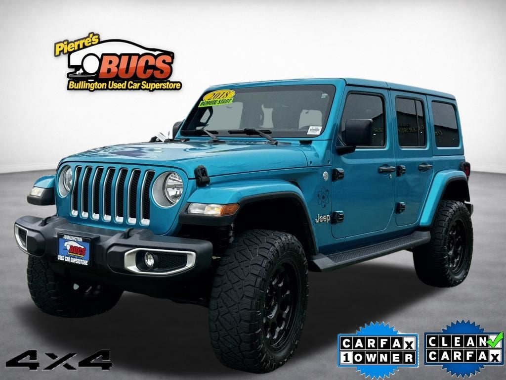 Used 2018 Jeep Wrangler Unlimited Sahara SUV