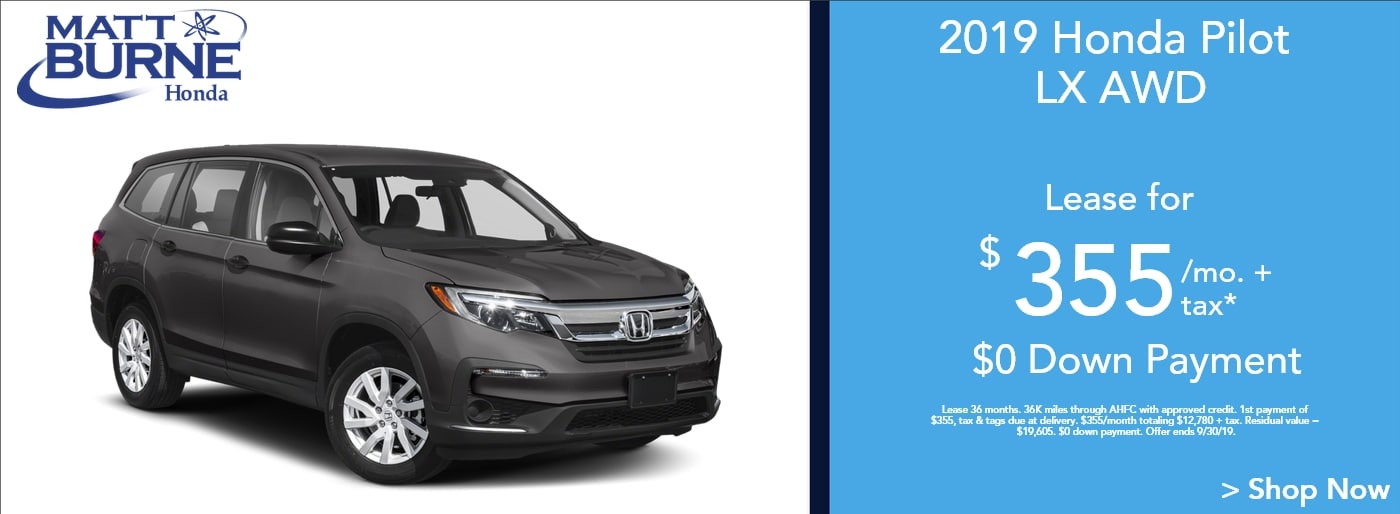 New Honda & Used Car Dealership at Matt Burne Honda