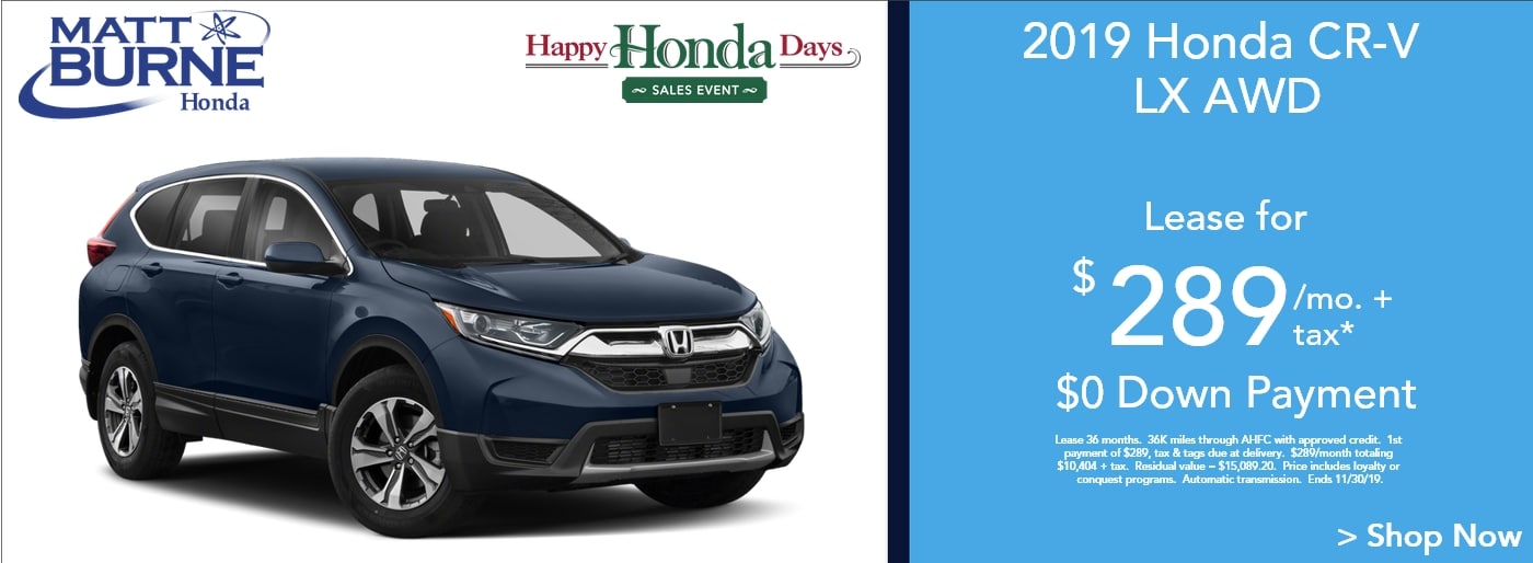 New Honda & Used Car Dealership at Matt Burne Honda