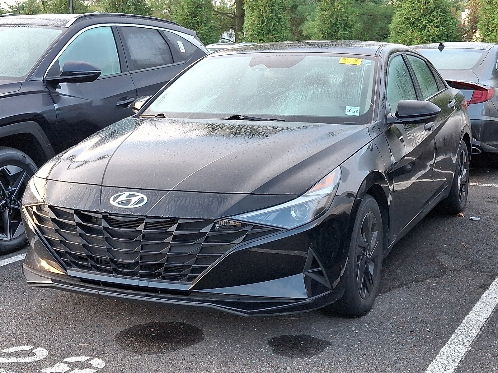 2023 Hyundai Elantra Hybrid Blue photo 3