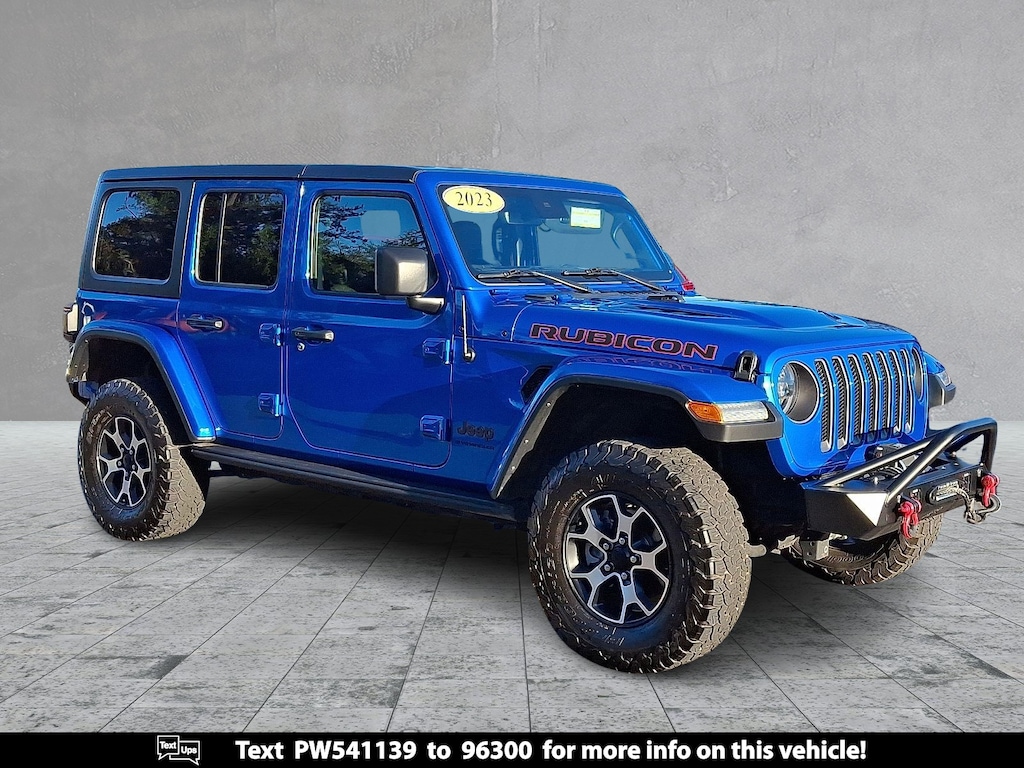 Used 2023 Jeep Wrangler 4-DOOR RUBICON 4X4 SUV