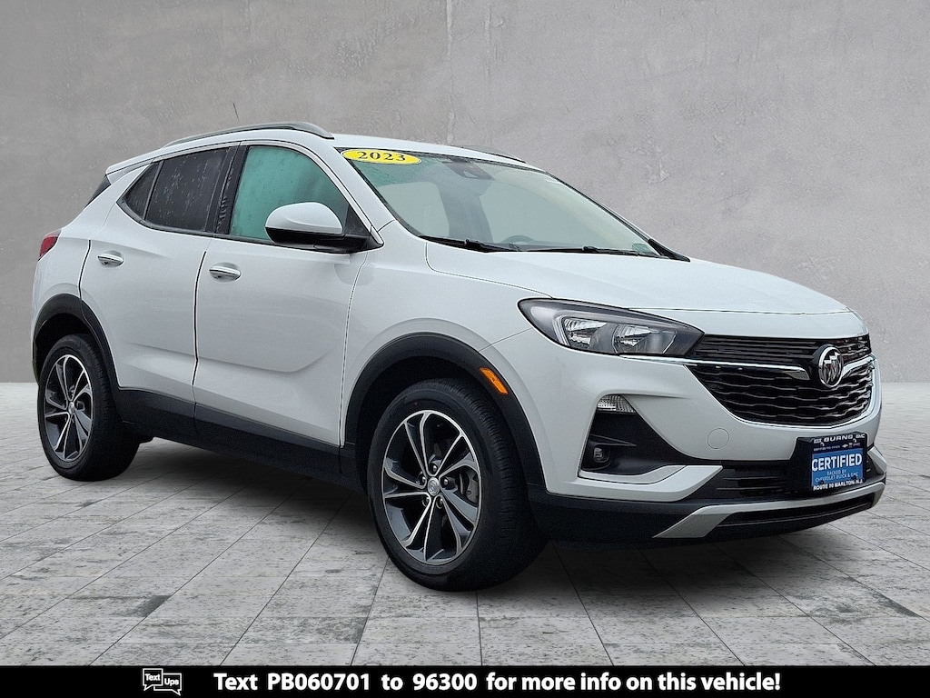 Certified 2023 Buick Encore GX Select SUV