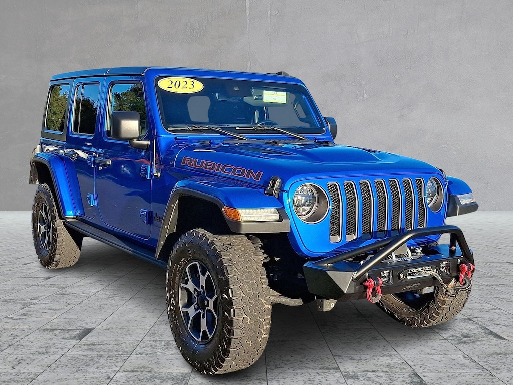Used 2023 Jeep Wrangler 4-DOOR RUBICON 4X4 SUV