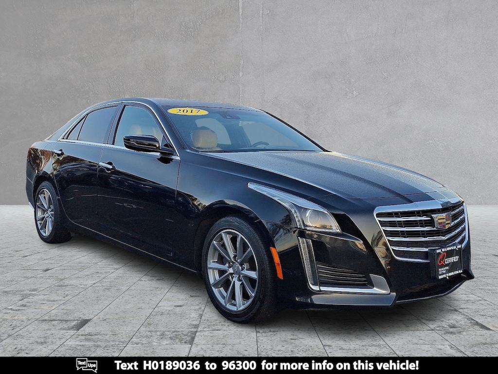 Used 2017 CADILLAC CTS 3.6L Luxury Sedan