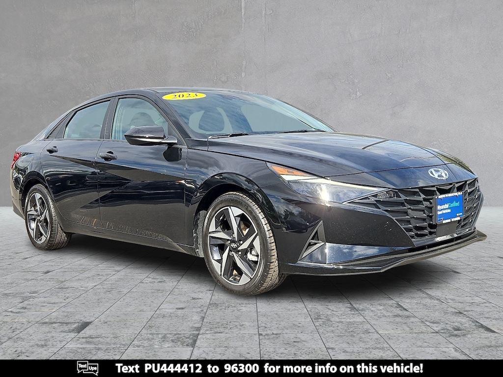Certified 2023 Hyundai Elantra SEL Sedan