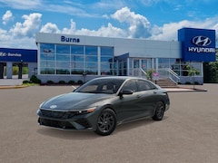 2026 Hyundai Elantra Hybrid Blue Sedan