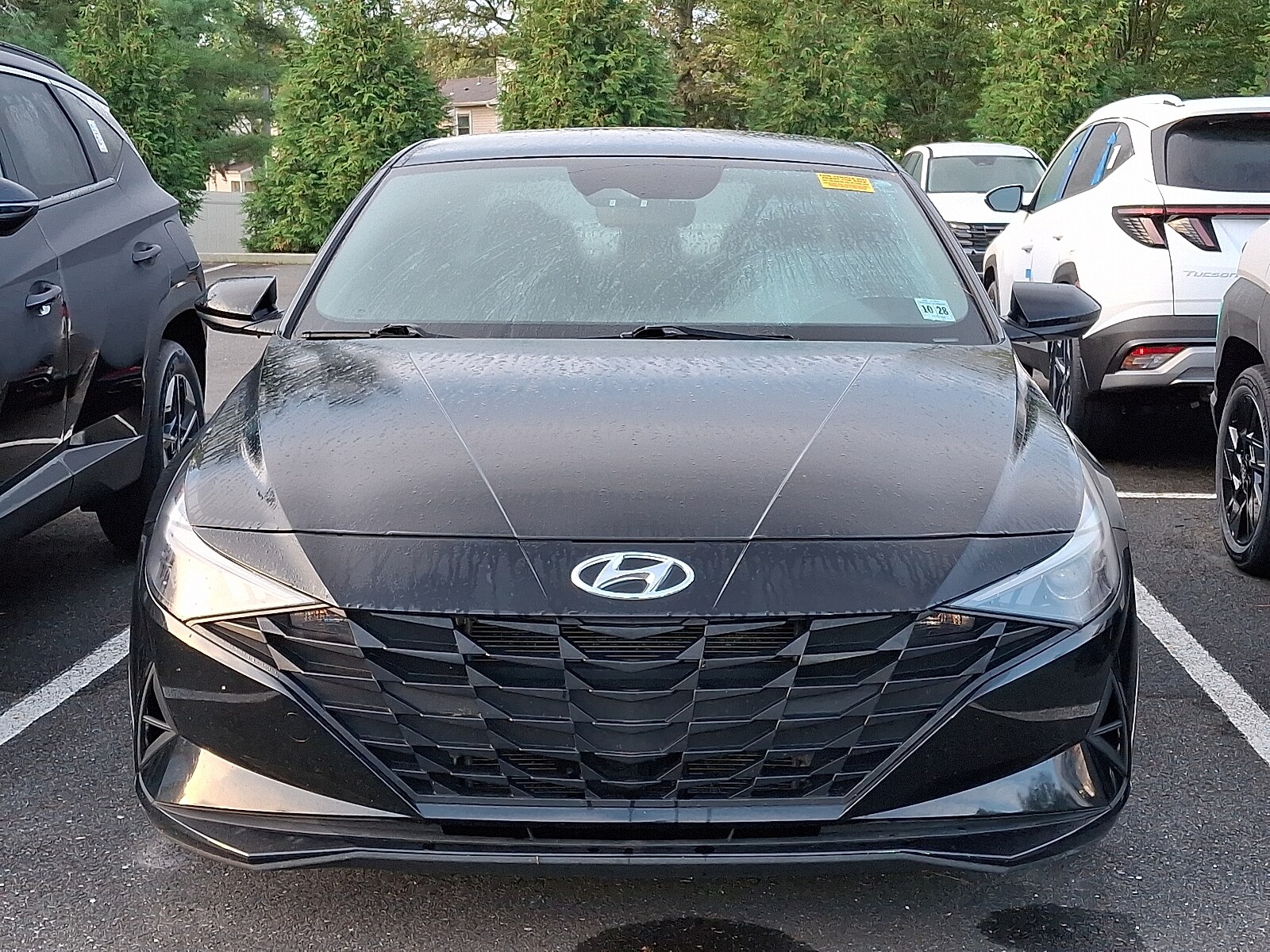 2023 Hyundai Elantra Hybrid Blue photo 2