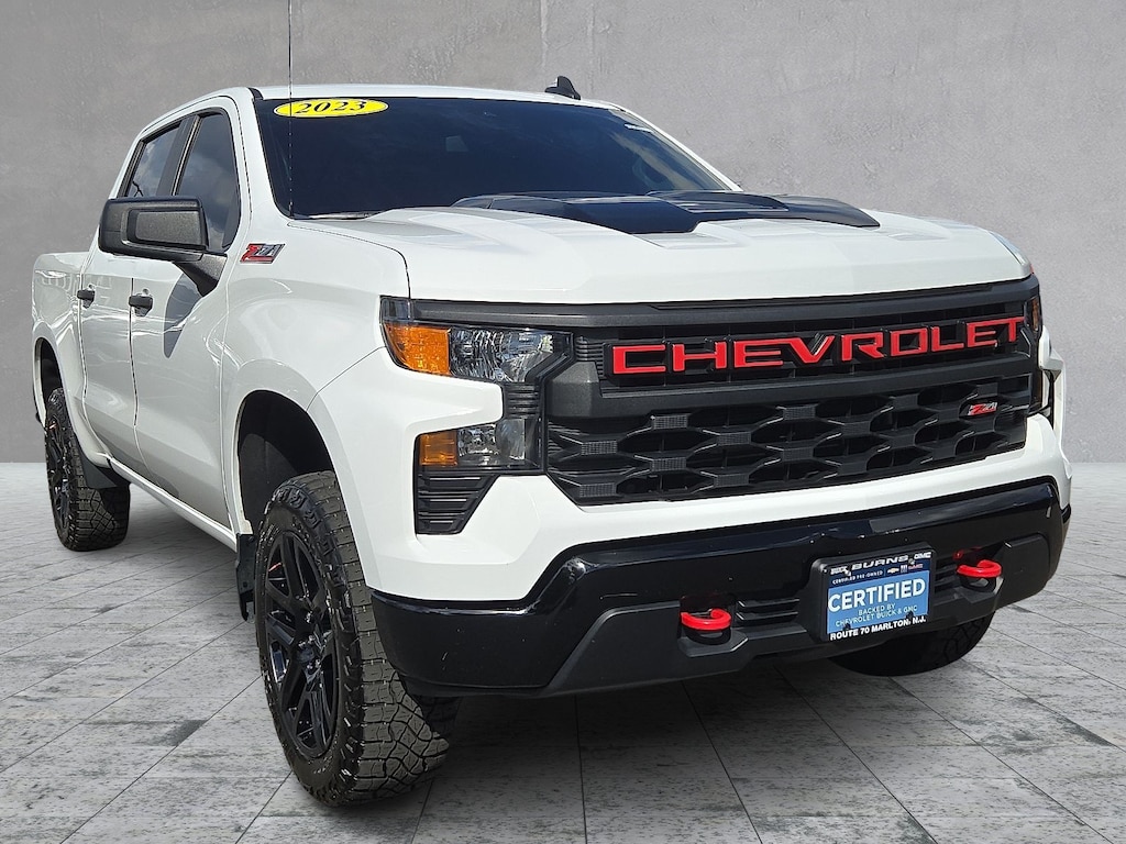 Used 2023 Chevrolet Silverado 1500 Custom Trail Boss Truck Crew Cab