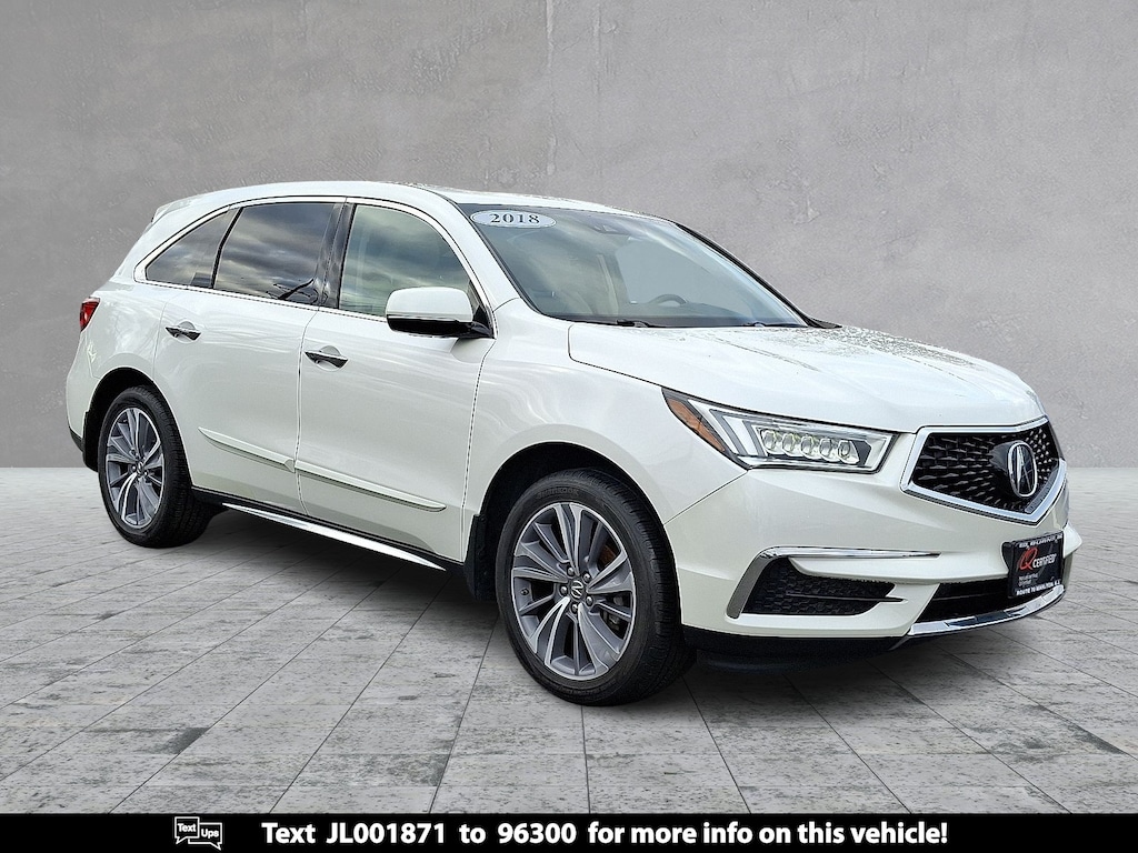 Used 2018 Acura MDX V6 SH-AWD with Technology Package SUV