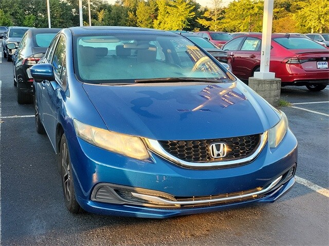 Used 2014 Honda Civic EX with VIN 2HGFB2F80EH560215 for sale in Marlton, NJ