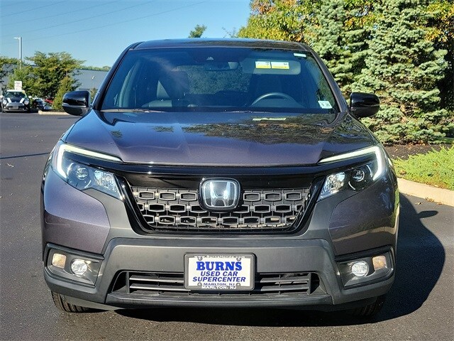 Certified 2021 Honda Passport EX-L with VIN 5FNYF8H54MB037561 for sale in Marlton, NJ