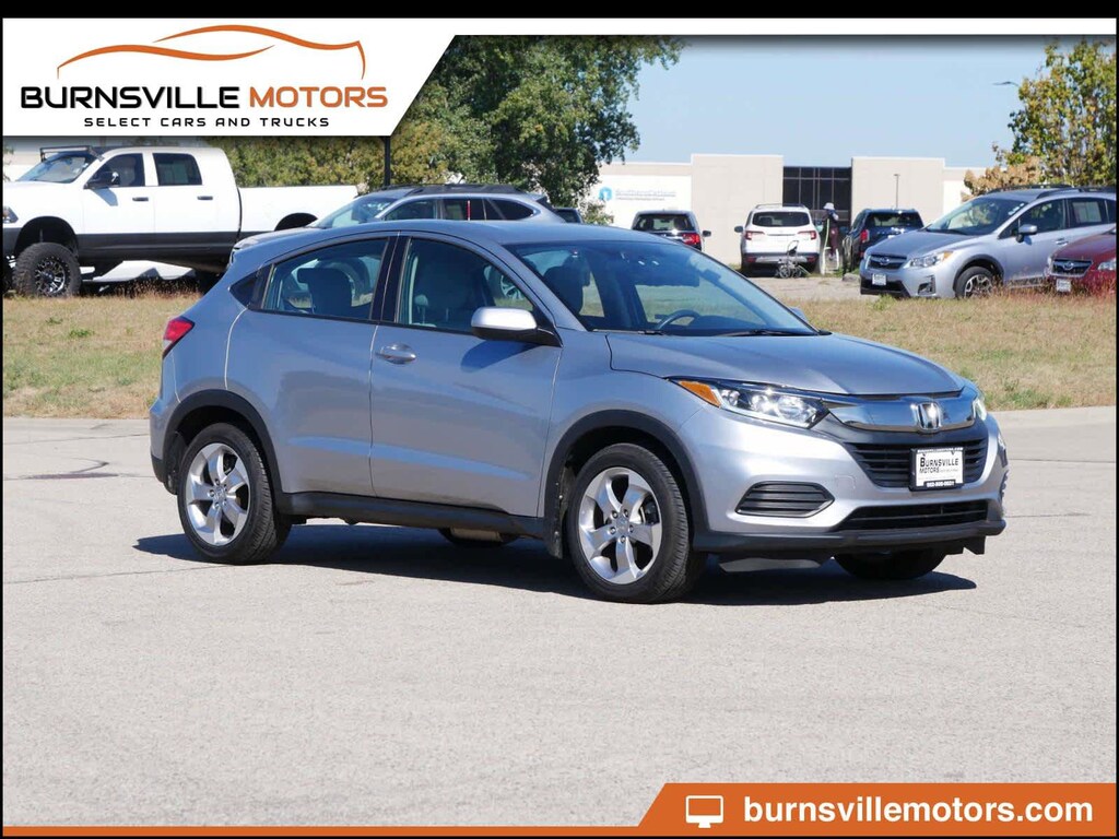 Used 2019 Honda HRV For Sale at Burnsville Motors VIN 3CZRU6H39KG727420