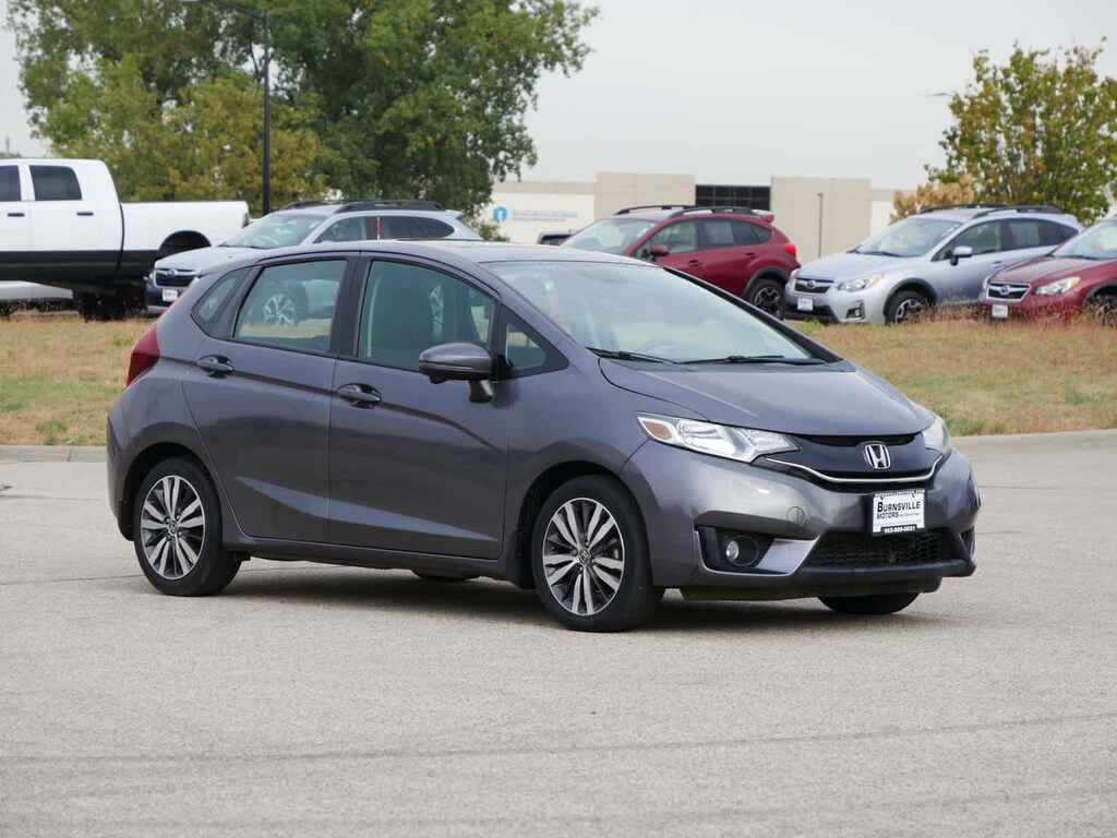 Used 2015 Honda Fit For Sale at Burnsville Motors VIN 3HGGK5H88FM736577