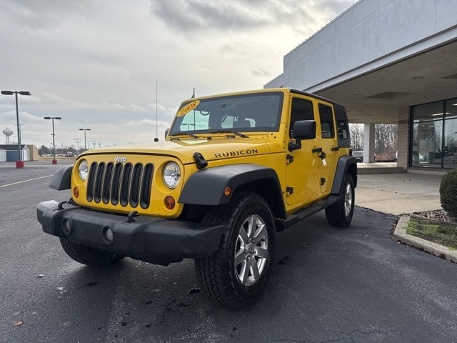 Used 2008 Jeep Wrangler Unlimited Rubicon with VIN 1J8GA691X8L581410 for sale in Nappanee, IN