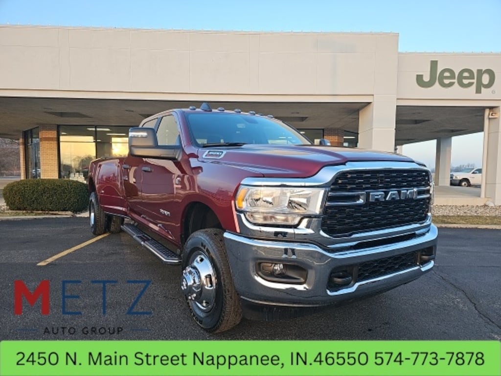 New 2024 Ram 3500 BIG HORN CREW CAB 4X4 8' BOX For Sale Nappanee IN