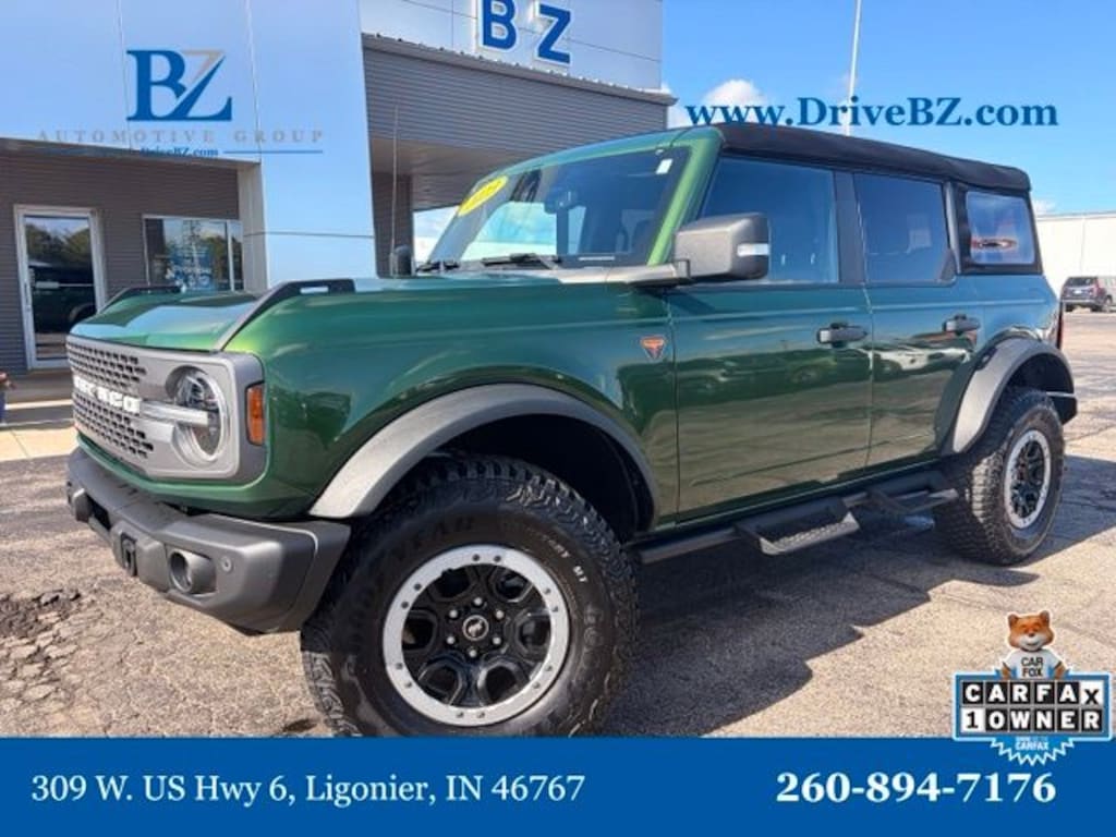Certified 2023 Ford Bronco Badlands SUV